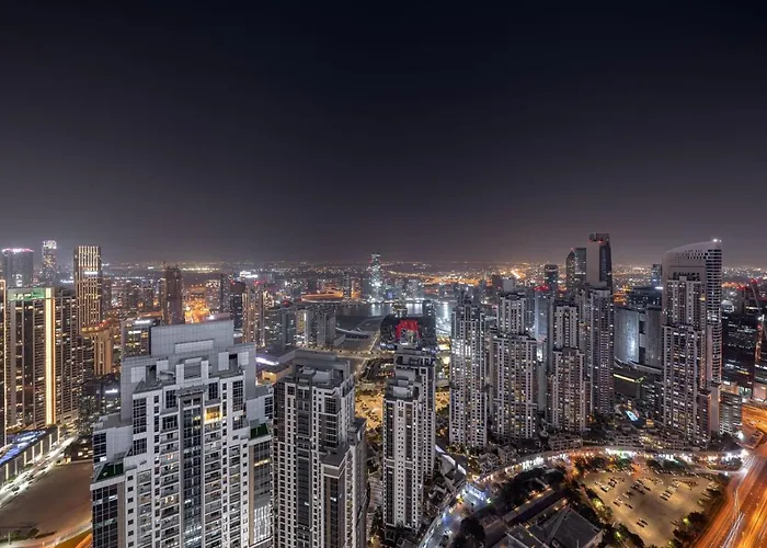 Paramount Midtown Deluxe 1 Bedroom Apartment With Full Burj-Khalifa View