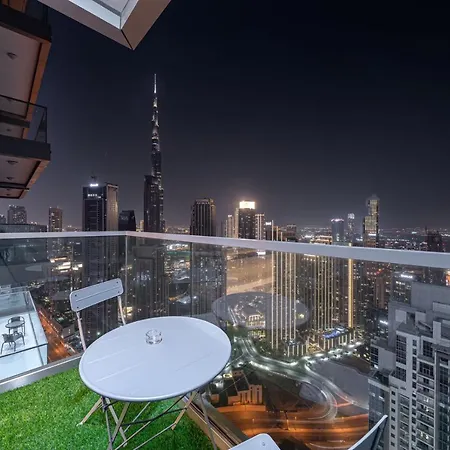 Paramount Midtown Deluxe 1 Bedroom Apartment With Full Burj-Khalifa View Dubai Exterior photo