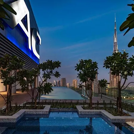 Paramount Midtown Deluxe 1 Bedroom Apartment With Full Burj-Khalifa View Dubai Exterior photo